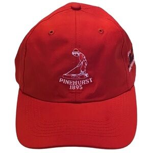 Imperial Cool Core Pinehurst Red Golf Cap
